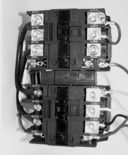 Description of Operation When power is applied to the shore side, the contactor activates and supplies power to the panel GREEN shore LED on front panel will light.