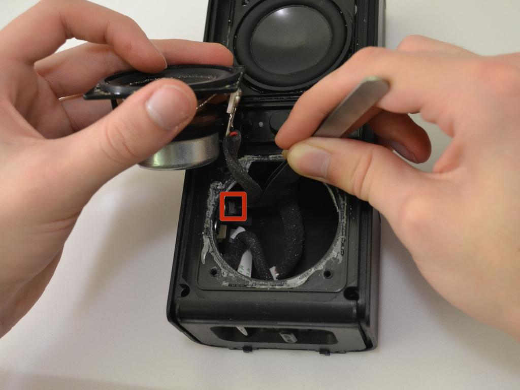 For reassembly, ensure proper orientation of the cable plug.