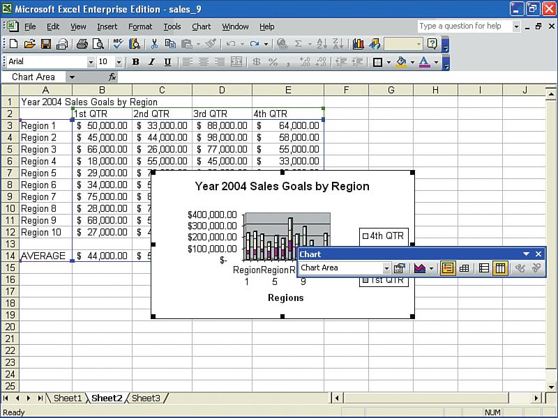 the As New Sheet option in the Chart Location dialog box, and type in a new worksheet name.