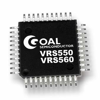 VRS550-8kB Flash, 256B RAM, 25~40MHz, 8-Bit MCU VRS560-6kB Flash, 256B RAM, 40MHz, 8-Bit MCU 34 Ste