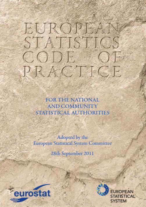 Privacy and ethical framework (1) The ESS Code of Practice Principle 1: Professional independence Principle 5: Statistical