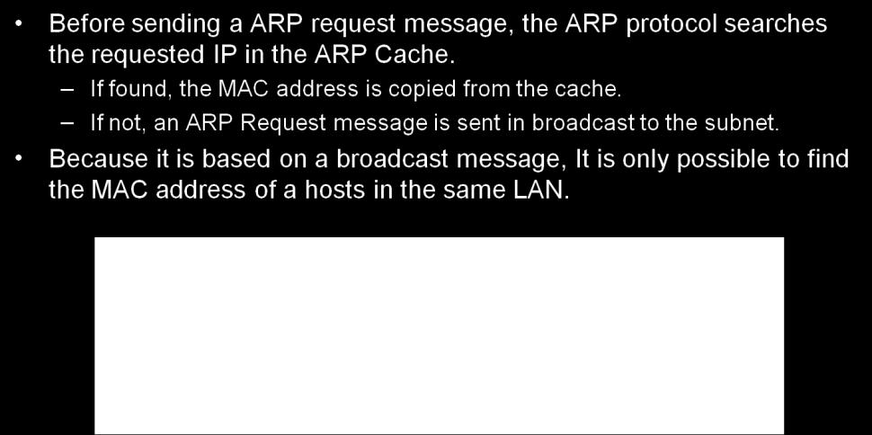 Another problem is that broadcast messages are not filtered by network adaptors of the computers, because its contents need to be interpreted by the network layer of the operating system.