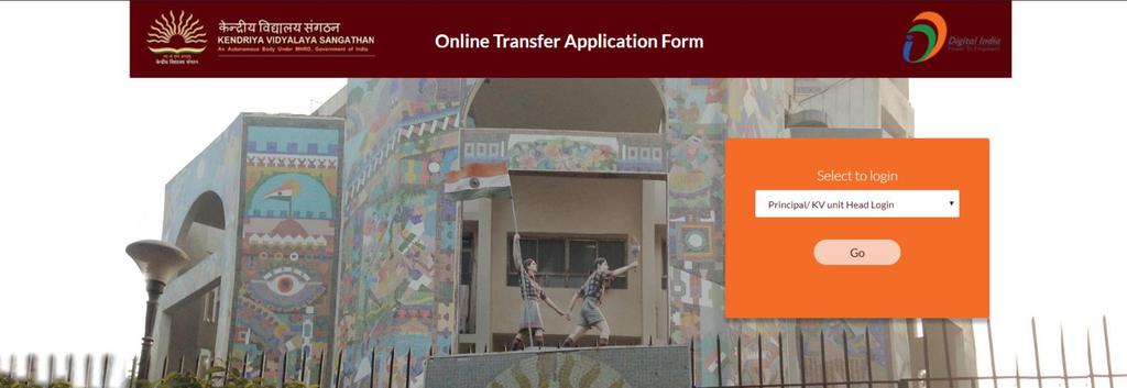 How to login to the Online Transfer Application Portal 1.