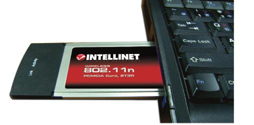 introduction Thank you for purchasing the INTELLINET NETWORK SOLUTIONS Wireless 802.11n PC Card, Model 524070.