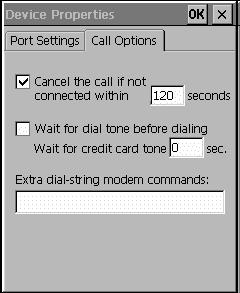 Windows CE Setup Preparing for Remote Networking 33 5 From the Select a modem list, tap Targus WWC Connection, then tap Configure.