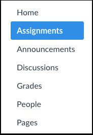 Download Assignment 1. In Course Navigation, click the Assignments link. 2. Click the title of the assignment you want to view. 3. Click the Download Submissions link.