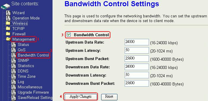 3. When the DHCP server is enabled and also the device router mode is enabled then the default gateway for all the DHCP client hosts will set to the IP address of device.
