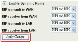 In Static Route Table there have two routings for Network 3 and Network 4 Dynamic