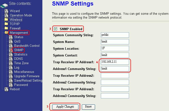 SNMP Agent This device is compatible with SNMP v1/v2c and provide standard MIB II.
