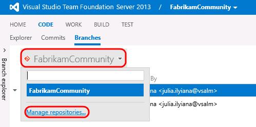 hosted in Team Foundation Server.