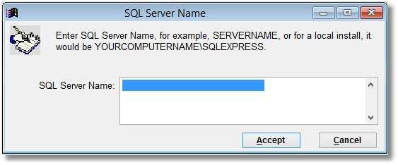 Installation Steps for a Remote SQL Server: Note: This method does not require you to install the provided version of SQL Server Express 2012 on the workstation. 1.