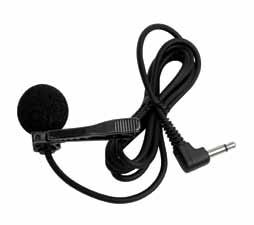 Optional Microphones AL-MAGPIE and AL-MYNA wireless microphones include a 3.5mm connection that can be used in conjunction with an external microphone.