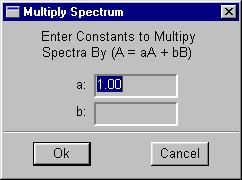 Chapter 6 Peak Identification and Qualitative Analysis 6.7 Spectrum Processing Various spectrum processing techniques are available using the spectra in memories A and B.