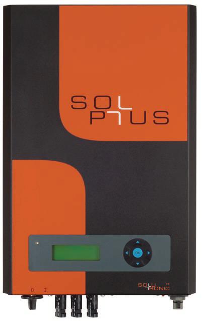 SOLPLUS Inverters SOLPLUS 25 55 Further information is available in: SOLPLUS 25 55 Installation Instruction SOLPLUS 25 55 User and Service Manual SOLPLUS 25 55 IP 21 version SOLPLUS 25 55 IP 54