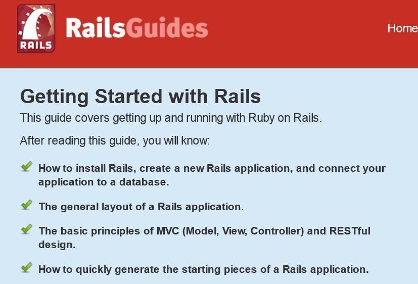 Comprehensive RoR tutorial Recommended to work through / read this hands-on tutorial. Seriously. http://guides.rubyonrails.