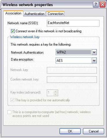 13. Check the box, Connect even if this network is not broadcasting.