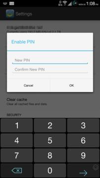You will be prompted to enter a PIN. ii. When accessing the mobile app in the future, you will be prompted to first enter this PIN. 2.