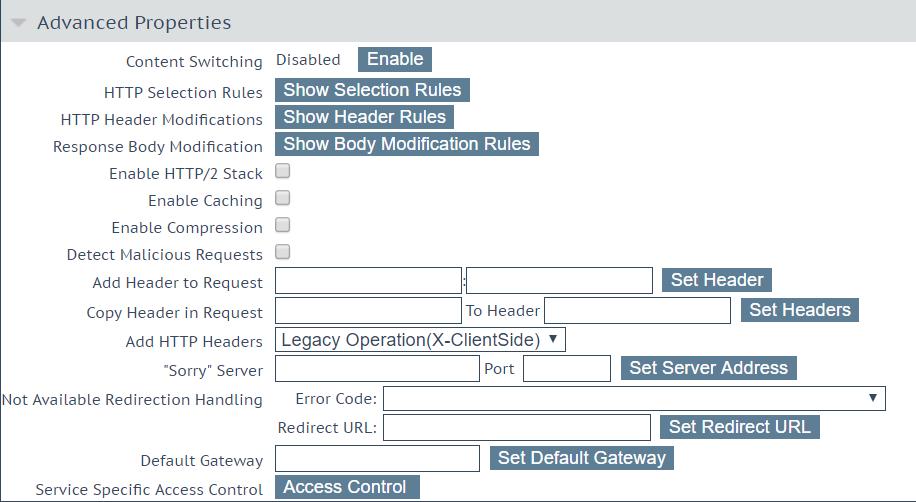 each of the fields mean, refer to the Content Rules WUI Options section. For Replace Header and Modify URL rules, shell syntax or PCRE style regular expressions can be used.