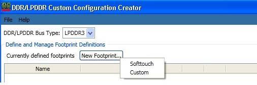3 Setting up Logic Analyzer for Custom Probing Creating a Custom XML Configuration File Defining Footprints To create a custom configuration file, you need to define footprint layout(s) matching the