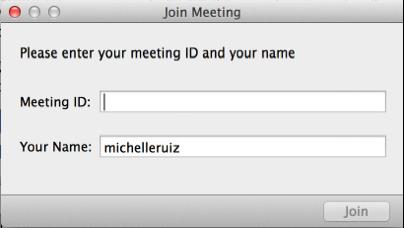 Join a Meeting-in-Progress When you first launch the Zoom application, you have two options: join a meeting or sign in.