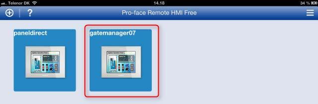 Advanced Configuration 3.3.4. Connect with the Pro-face Remote HMI APP 11.