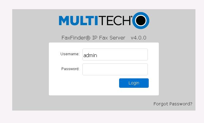 6. Configure MultiTech FaxFinder IP This section provides the procedures for configuring MultiTech FaxFinder IP.