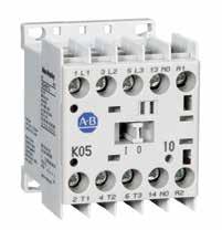 Miniature IEC Contactors 100-K / 104-K 100-K IEC Contactor The Bulletin 100-K miniature contactors are