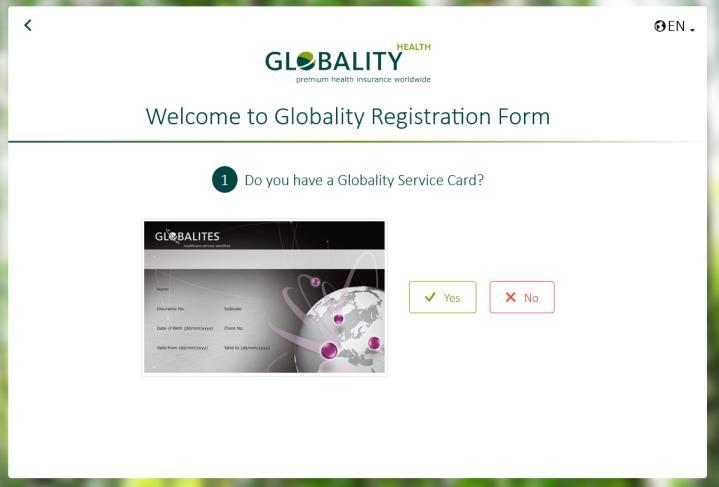 The My Globality online portal, available at https://myglobality.globality-health.