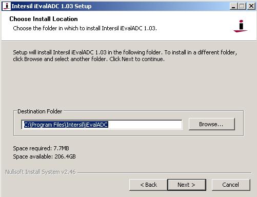 3. The Choose Install Location window opens. Click "Next". 7.