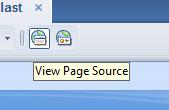 22. View Page Source Toolbar button only available if Designer installed Shows the source HTML of