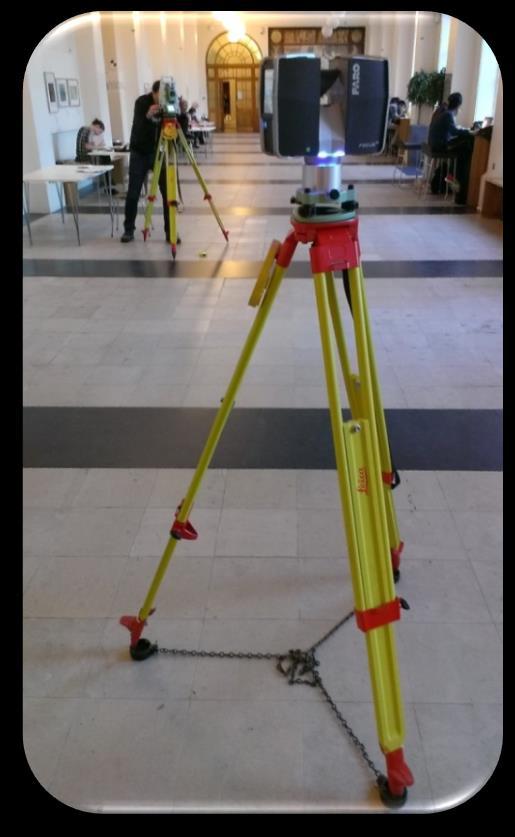 Static Solutions: Focus3Ds & Leica TS15 Focus3D: A state-of-the-art scanner commonly used for building surveys. Its light weight and compactness make it ideal for indoor applications.