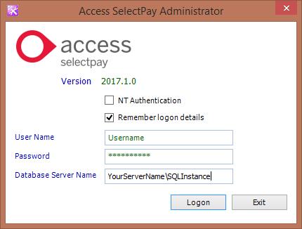 SelectPay Installatin Instructins Use yur start menu r tiles t find the SelectPay Administratr prgram. This shuld be in the Access Applicatins area.
