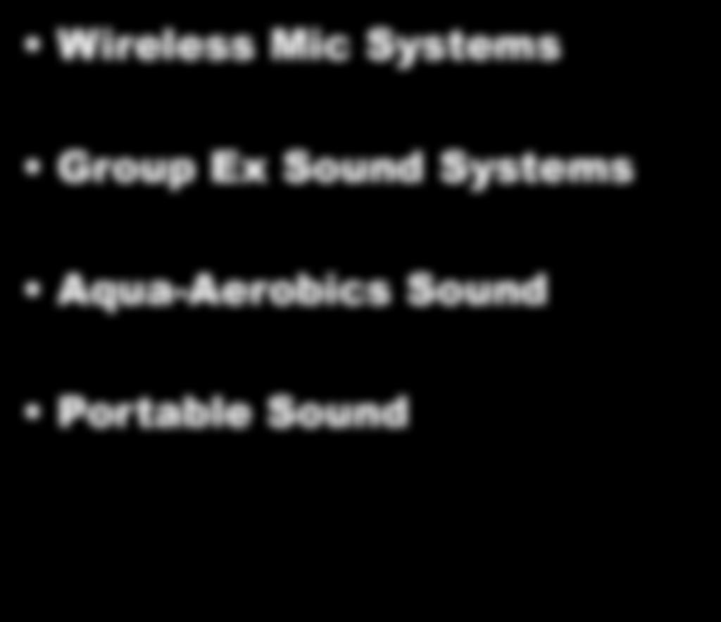 Wireless Mic Systems Group Ex Sound Systems