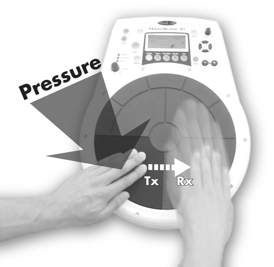 Getting Familiar PRESSURE 1. Press [KIT], then press [CONGA], then [EDIT], so you see <INST> in the display again. 2. Press the [ ] cursor once and you will see <PRESSURE> in the display. 3.