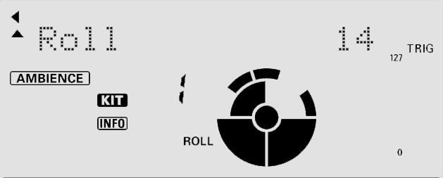 Advanced Edit ROLL 1. Select any kit. 2. Press [EDIT], and then the [ ], until you see <PRESSURE>. EFFECTS 1. Verify that the [EFFECT] button is lit. 2. Press [EDIT], and then the [ ], until you see <EFFECTS>.