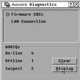 Chapter 3: Operations 29 To run diagnostices: 1. If the OSCAR interface is not open, press Print Screen. The Main dialog box will appear. 2. Click Commands. The Commands dialog box displays. 3. Select the Run Diagnostics option.