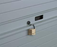 62.5 Available in 3 standard SANTEX finishes Beige, Grey or Black Security Locking Bars All Dasco