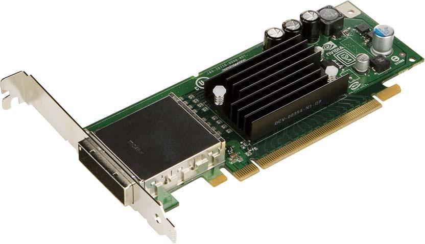Tesla S870 GPU Computing System Specification Host Adapter Card The NVIDIA interface card (Figure 3) conforms to the PCI Express low profile form factor.