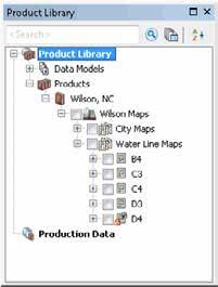 A Product Library Multiple maps and multiple users Check out/check in map