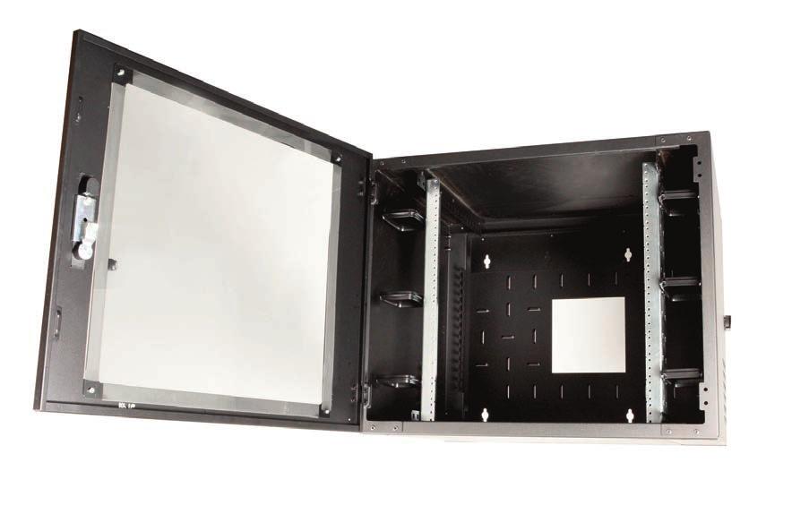 VersaPOD, V800 AND V600 CABINETS Wall Mount Cabinet Siemon s feature-rich Wall Mount Cabinet saves valuable floor space while providing a cost-effective means to secure and protect network equipment