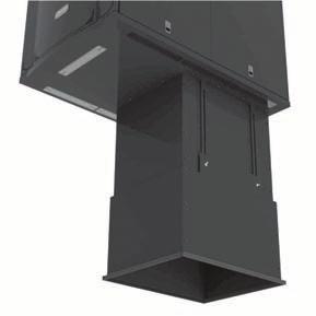 ...............Vertical blanking panel, end of row Used to block off unused spaces to prevent re-circulation of air VersaPOD, V800 AND V600 CABINETS Note: (2) Vertical panels can be mounted