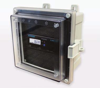 The swing panel kit and multiple locking options provide additional security from unwanted tampering. meter installed; meter and -ENC are ordered separately.