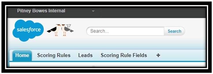 If you select the button you will see a list of Apps, you will need to select Scoring Engine.