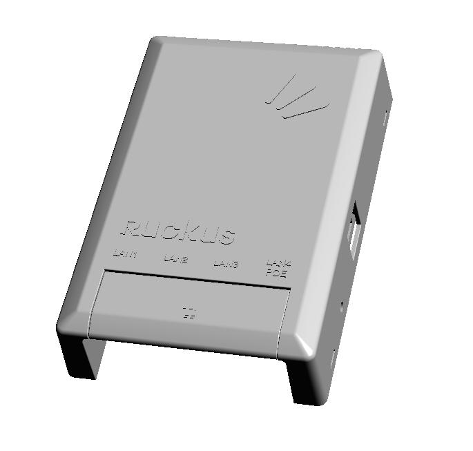 Introducing the ZoneFlex Access Point Getting to Know the Access Point Features Figure 1. ZF7025-US front view 5 1 2 3 4 Table 3.