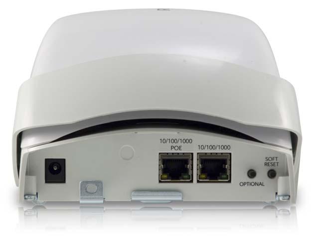 Introducing the ZoneFlex Access Point Getting to Know the Access Point Features Rear Panel Features Figure 23 shows the rear panel of the ZoneFlex 7962.