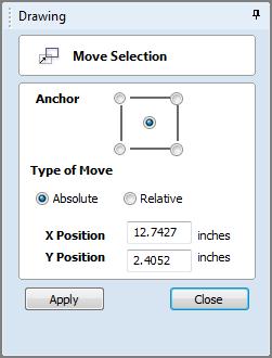 Move, Scale & Rotate Tools The icons to move, scale, rotate, mirror and make copies of different items are located under the Edit Objects section of the Drawing & Modeling Tabs.