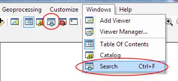 8. Open the search bar.