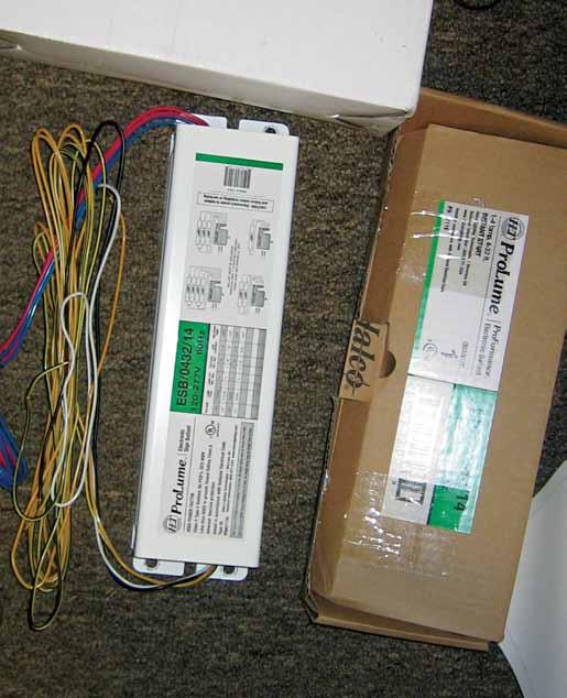 T12/HO Sign Ballasts Case Dimensions and Wiring
