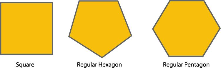 Polygons Triangle Quadrilateral Pentagon Hexagon Heptagon or Septagon Octagon Nonagon