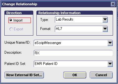 Set Up the Interface Kits Set Up the Interface Kits Log in to the EMR Import the Interface Kits Create the Relationship Have the clinic log into the EMR with an Admin or super user account.